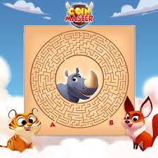 Foxy is used at the time of raiding, tiger for attacking enemy and rhino is used to protect village from attack. Coin Master Maze Magic Help Our Precious Pets Reunite Who Will Get To Rhino First Foxy Or Tiger Collect Your Reward Now Http Bit Ly 2crstdl Coinmaster Facebook