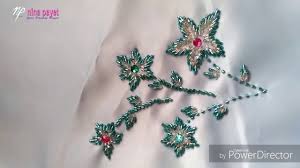 Bahan yang digunakan untuk membuat sulaman aplikasi diantaranya berupa kain, pita, payet, tali maupun benang yang bertekstur kasar. How To Install A Sequin Youtube