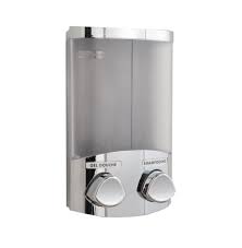 Distributeur De Savon Liquide Mural Chrome Duo Pas Cher Achat En Ligne Zodio