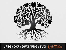 Top suggestions for family tree roots svg. Love Tree Valentine S Day Heart Tree Tree Of Life Tree Etsy Heart Tree Tree Svg Family Tree Designs