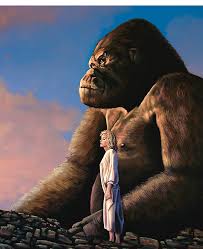 King kong, (french poster art), 1933. King Kong Painting Ipad Case Skin By Paulmeijering Redbubble