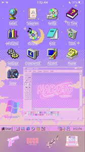 Windows Anime Home Screen Ios14 Ios App Iphone Iphone Wallpaper Ios Iphone Design