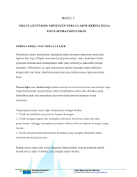 Neraca lajur 8 kolom b. Modul 5 Siklus Akuntansi Menyusun Nerca Lajur Kertas Keja Ppt Download