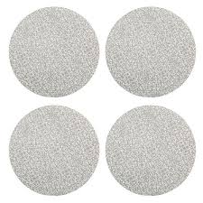5 out of 5 stars. Denby Monsoon Filigree Silver Set Of 4 Round Placemats 151012520 Harts Of Stur
