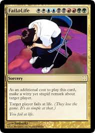 Make a show of shuffling your deck. Thirty Cards That Make Magic The Gathering Even Nerdier Magic The Gathering Cards Funny Yugioh Cards Magic The Gathering Memes