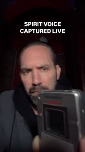Spirit voice captured LIVE! #live #scary #ghost #creepy