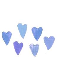 Blue Heart Hearts Doodle Paint Aesthetic Cute Tumblr Trendy Trend Popular Stamp Colors My Sticker Give Heart Doodle Blue Drawings Doodle Paint