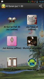 Baca al quran online lebih mudah di maka tak ada salahnya bagi kita untuk menuntaskan bacaan al quran kita dari awal hingga akhir al quran juz 30 terutama saat malam lailatul qadar. Al Quran Juz 1 30 For Android Apk Download