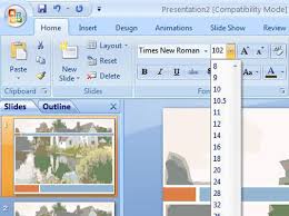 Rather than changing fonts in your slides one by one, you can change the default fonts for your entire presentation. Change The Font Size Of Powerpoint 2007 Text Dummies