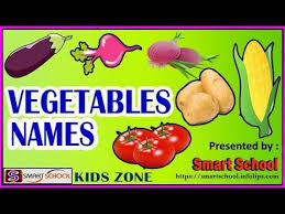 Vegetables Name For Kids By Smart School Names Of Vegetables Vegetab In 2020 Smart School Name Of Vegetables Kids School
