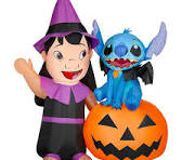Gemmy Lilo & Stitch inflable de Halloween, 6 pies de alto