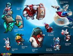 Artstation Mario Rabbids Kingdom Battle The Enemies Claudia Tuci Character Design Enemy Anime Fnaf