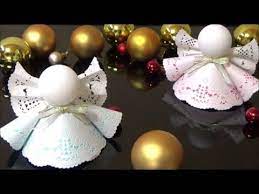 100円均一 クリスマスの飾り 天使の作り方 diy christmas decoration angel youtube クリスマス 手作り カード クリスマス工作 クリスマス クラフト