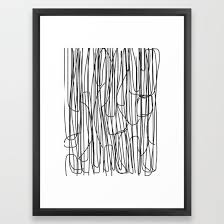 Framed Black And White Art Prints Abstract Line No 68 Art Print By M Gloria Hunter Abstract Lines Framed Art Prints Pattern Art