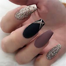 Matte Black Acrylic Nail Ideas Acrylic Nail Ideas Dizajn Nogtej Manicure Coffin Nails Ombre Acrylic Nails Stiletto Acrylic Nails Black And Whit Gorgeous Nails Trendy Nails Nail Designs
