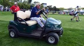 Image result for why does john daly ride in a golf cart