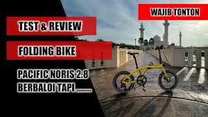 Jenama tyrell dari jepun dengan handle road bike. Folding Bike Pacific Noris 2 8 Test Dan Review Basikal Lipat Folding Bike Malaysia Youtube