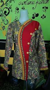 Seringkali, gamis ini ditambahkan dengan beberapa aksesoris tertentu. Model Baju Batik Kerja Guru Cara Golden