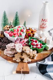 Gingerbread oreo no bake mini cheesecakes Easy Christmas Dessert Board Meg S Everyday Indulgence