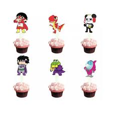 Extreme hide and seek challenge in the house!!! Kids Cupcake Toppers Ryans World Toppers Kids Tv Star Cartoon Cupcake Toppers Ebay