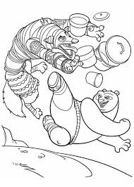 Pin On Kung Fu Panda Coloring Page