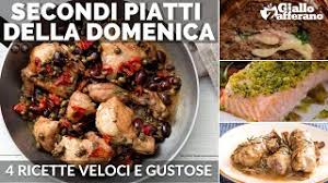 3 ricette sfiziose per secondi piatti. Secondi Piatti Veloci E Gustosi 4 Ricette Per La Domenica Youtube