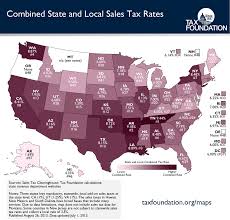 the united states of sales tax in one map tax