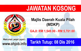 Majlis perbandaran langkawi bandaraya pelancongan. Jawatan Kosong Majlis Daerah Kuala Pilah Mdkp 08 Disember 2016 Jawatan Kosong Kerajaan Swasta Terkini Malaysia 2021 2022