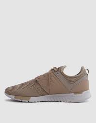 New Balance 247 Knit In Taupe Black