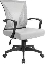amazon com kaimeng office chair ergonomic mesh computer chair mid back swilvel desk chair modern adjustable executive office chair chair mesh computer chair