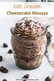 Keto Chocolate Cheesecake Mousse Recipe In 2020 Keto Friendly Chocolate Cheesecake Mousse Chocolate Cheesecake