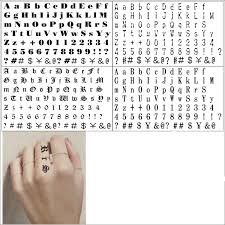 2020 popular 1 trends in home & garden, beauty & health, men's clothing, tools with tattoos numbers and 1. 1pcs 20 30cm Temporary Tattoo Men Women Letter Number Gothnic Small Pattern Finger Tatouage Waterproof Body Art Fake Tattoo Temporary Tattoos Men Temporary Tattootattoo Men Aliexpress