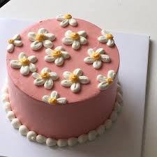 Pink aesthetic cake summer picnic birthday party inspiration pretty . ðððð On Twitter Pretty Birthday Cakes Frog Cakes Cute Birthday Cakes