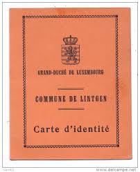 Elle n'est pas obligatoire 1, 2.elle est délivrée gratuitement, généralement en mairie, dans les antennes d'arrondissement de la préfecture de police de paris ou dans les consulats pour les citoyens français résidant hors de france 3. Historical Documents Personalausweis Passport Carte D Identite Luxembourg 1937 Commune De Lintgen