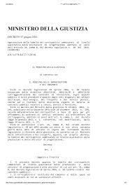 MINISTERO DELLA GIUSTIZIA - professione Architetto