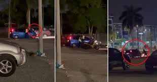'wangi' disebut 'bangi' jika ibu bapa merujuk bau anak kecil mereka yang baru mandi. Bangi Couple Tries To Escape Pdrm Inspection Drives Off With Officer On Bonnet World Of Buzz