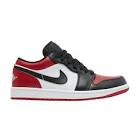 JORDAN 1 LOW BRED TOE MEN'S