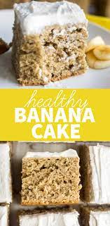Healthy Banana Cake What Molly Made Recipe Healthy Banana Cakes Cake Recipe No Sugar Cake Recipes For Kids