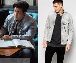 Season 1 season 2 season 3 season 4. 13 Reasons Why Season 2 Episode 1 Tony S Washed Grey Denim Jacket Shop Your Tv