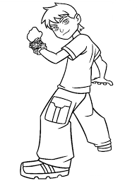 Ben 10 way big coloring pages. Ben 10 Ultimate Alien Coloring Pages For Kids Coloring Home