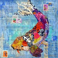 Nancy Standlee Fine Art Week 7 Paper Collage Art Paper Collage Collage Artists