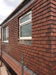 Dormer windows protrude from the plane of the sloping surface of the roof. M R Roofing Corner Of A Tiled Dormer Window Facebook