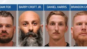 Snapshots of 4 men charged in Whitmer kidnapping plot