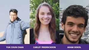 Congratulations to graduate students Yuk Chun Chan, Carley Fredrickson, and  Adam Sokol who each received funding from the Future Investigators in NASA  Earth & Space Science & Technology (FINESST) program! Learn more