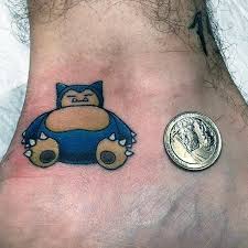 30 Snorlax Tattoo Designs For Men Pokemon Ink Ideas