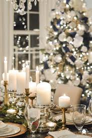 Blogger Progressive Dinner Christmas Edition The Entree Kelley Nan Elegant Christmas Centerpieces Christmas Dining Table Decor Christmas Table Decorations
