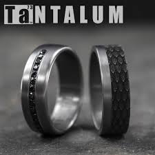 7 5mm Men S Grey Tantalum Ring With Black Diamonds Cf717551gta 7mm Men S Grey Tantal Mens Rustic Wedding Bands Rustic Mens Wedding Rings Mens Wedding Bands
