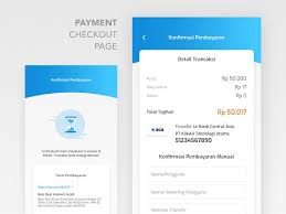 Payment Bank Transfer Checkout Design Interface Interface Payment Transfer