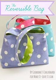 The Reversible Bag For Kids Tote Bag Pattern Reversible Bag Purses