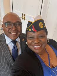 As a Veteran I will always show up for those who served our country and  those who want to continue that service for our city as well! Great Work  Arnette Love McSwain!